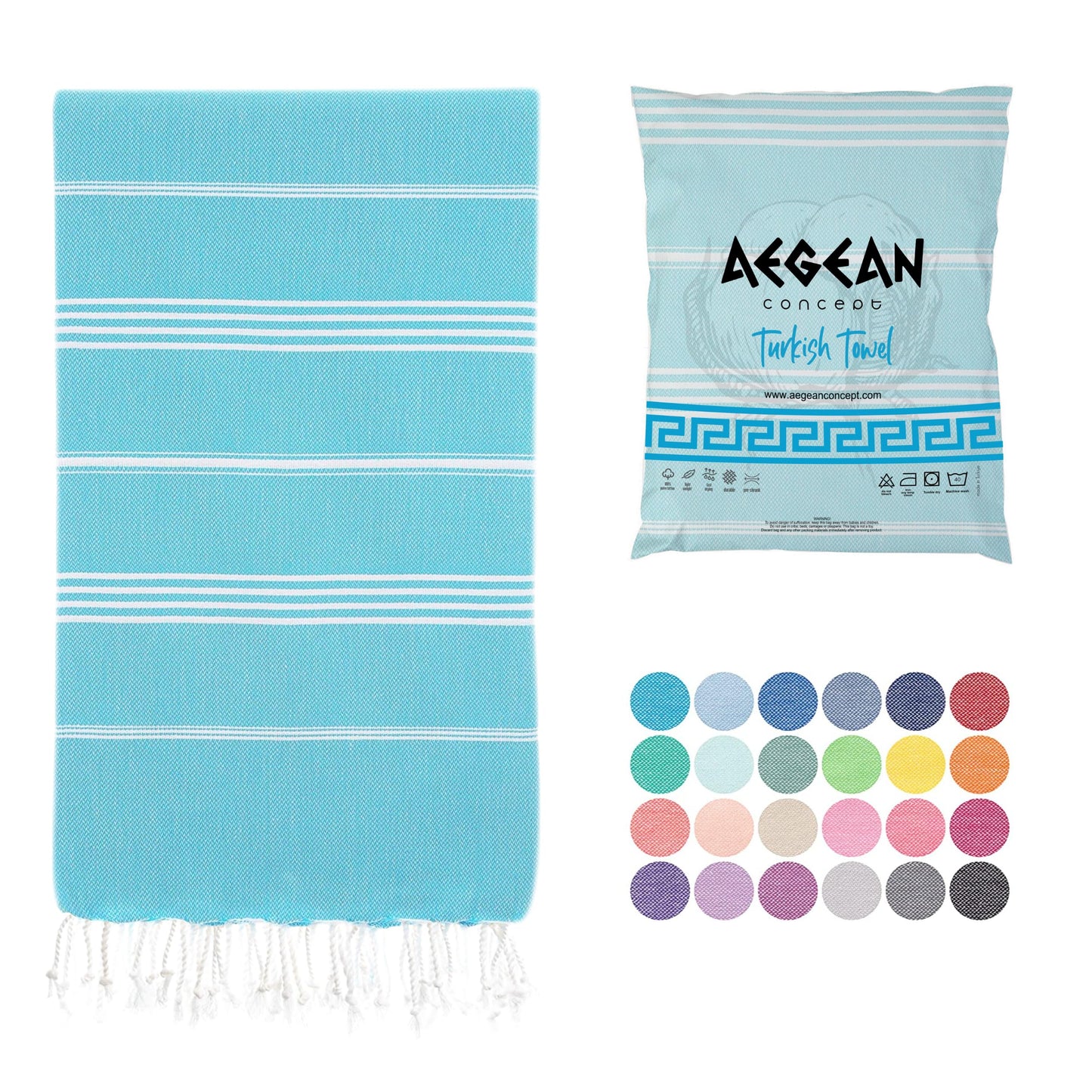 Turkish Beach Towels, Oversized, Sandcloud Bath Towel, Packable, 37 x 77 inches, Soft, Quick Dry, Ideal for Swimmers, Travel, for Men & Women, Anthracite, Pack of 1