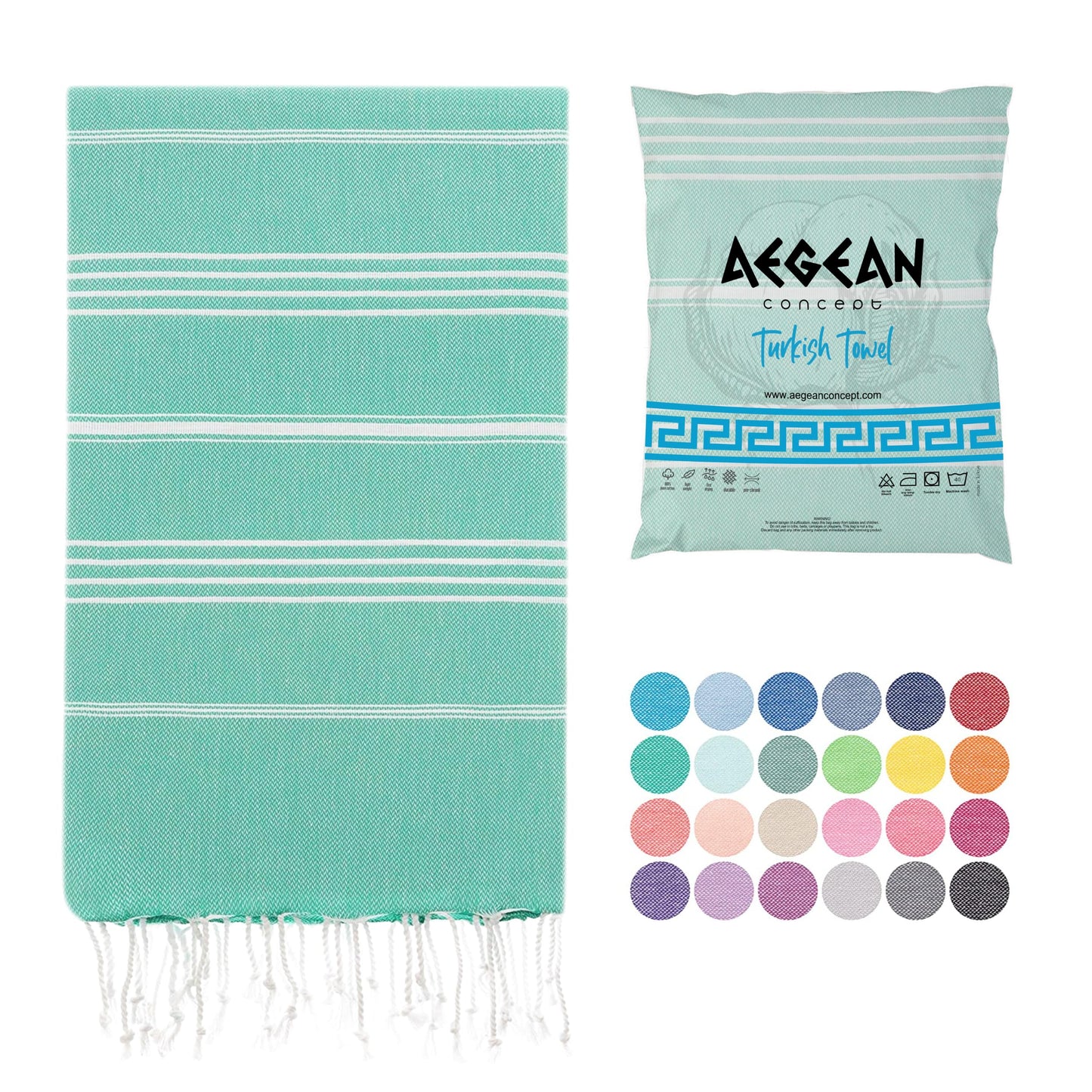 Turkish Beach Towels, Oversized, Sandcloud Bath Towel, Packable, 37 x 77 inches, Soft, Quick Dry, Ideal for Swimmers, Travel, for Men & Women, Anthracite, Pack of 1