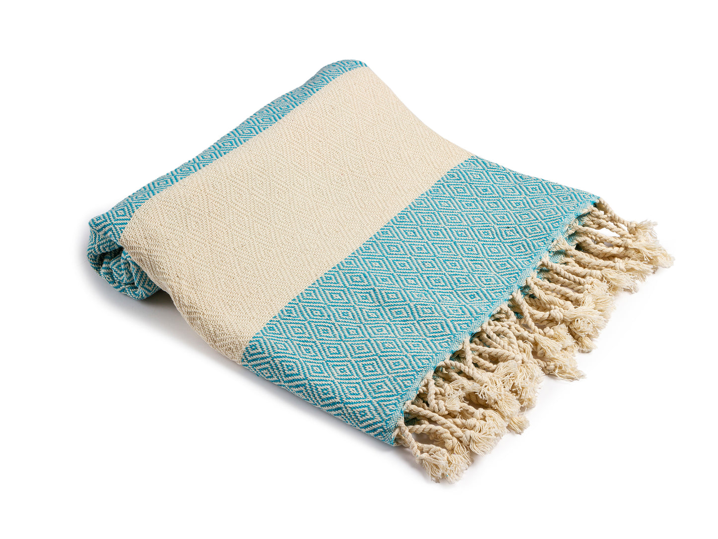 Aegean Concept Turkish Beach Towels – Oversized, Quick-Dry, Soft & Packable – Baby Blue, 37 x 73 inches – Ideal for Swimmers & Travel – Pack of 1
