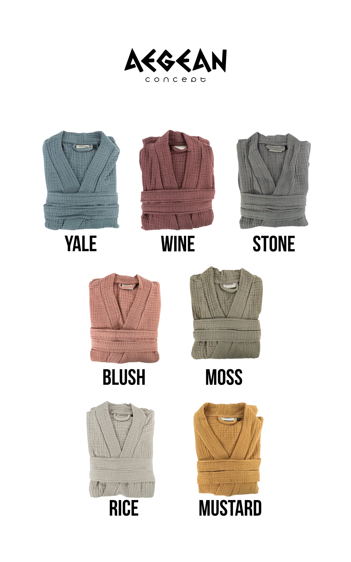 4-Layer Turkish Muslin Cotton Bathrobe – Ultra Soft, Lightweight & Quick Dry